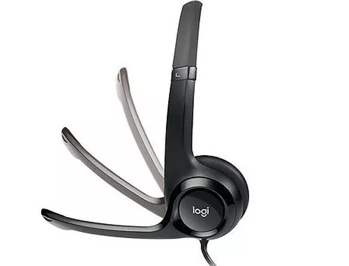 купить Наушники с микрофоном Logitech H390 Black USB Headset, Headset: 20Hz-20kHz, Microphone: 100Hz-10kHz, 2.4m cable, 981-000406 (casti cu microfon/наушники с микрофоном) в Кишинёве 