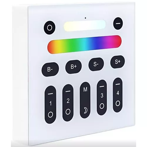 cumpără Hub pentru Smart Home Gledopto GL-W-003Z 2.4G RGBW 4 zone RGB+CCT wall mounted touch panel remote în Chișinău 