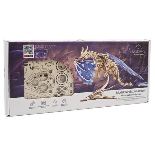 cumpără Puzzle Ugears Dragonul Furtunii, cod 48217 în Chișinău 