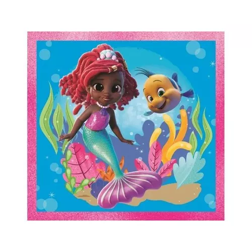 cumpără Puzzle Clementoni Puzzle 3x48 Square Disney Ariel (25324) în Chișinău 