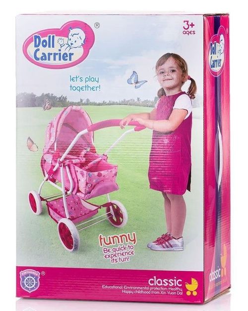 купить Кукла Chipolino коляска д/куклы Nelly KZKNE02003GA garden в Кишинёве 