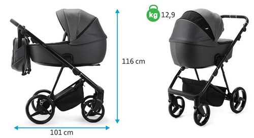 купить Детская коляска Adamex BLANC POLER PS-699 в Кишинёве 