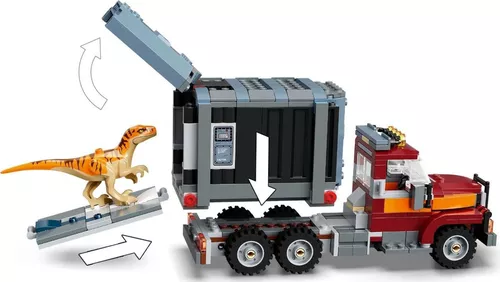cumpără Set de construcție Lego 76948 T. rex & Atrociraptor Dinosaur Breakout în Chișinău 