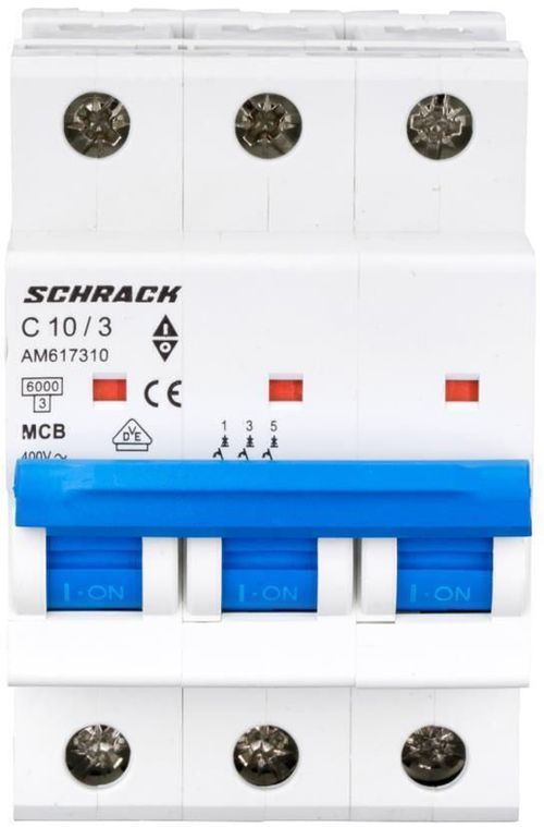 купить Автомат дифференциальный Schrack Technik AM617325 (MCB) Amparo 6kA, C 25A, 3P в Кишинёве 