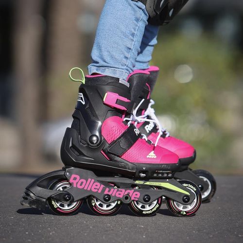 cumpără Role Rollerblade 072219008G9 Microblade Rosa/Verde Chiaro 28-32 în Chișinău 