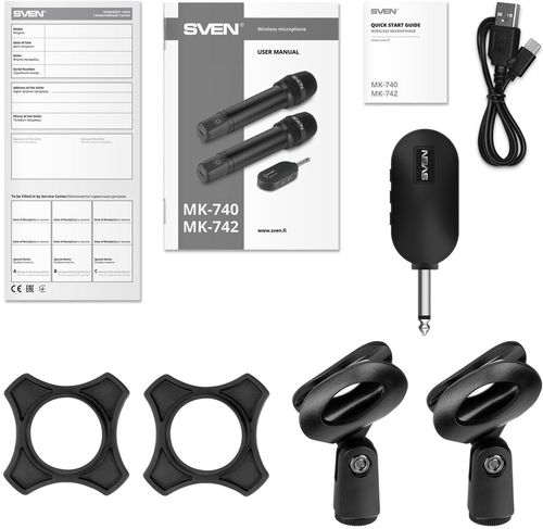 купить Микрофон Sven MK-742 black в Кишинёве 