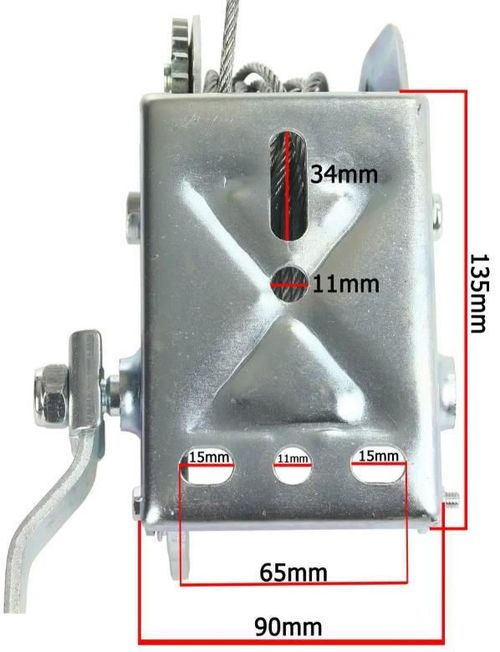 cumpără Troliu MAR-POL M80730 manual 454kg /10m în Chișinău 