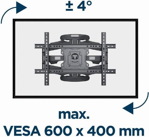 купить Крепление настенное для TV Gembird WM-75ST-01, Full motion double arm в Кишинёве 