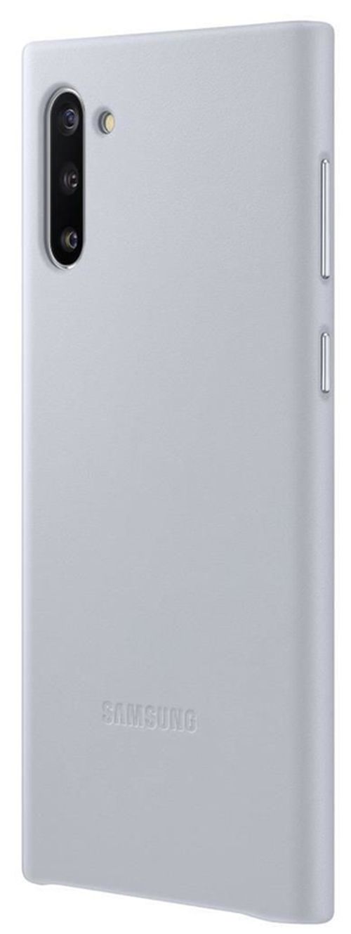 купить Чехол для смартфона Samsung EF-VN970 Leather Cover Gray в Кишинёве 