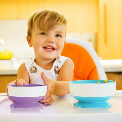 Набор тарелок Munchkin Stay-Put Suction Bowls 3 шт 