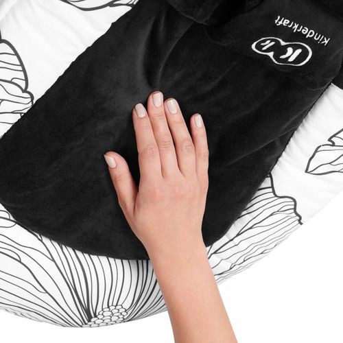 купить Детское кресло-качалка KinderKraft Finio KKBFINOBLK0000 black/white в Кишинёве 