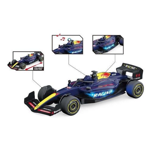 cumpără Mașină Wenyi WY1156B Mașină de curse F1 1:24 cu mecanism pull-back (lumini, sunete) în Chișinău 