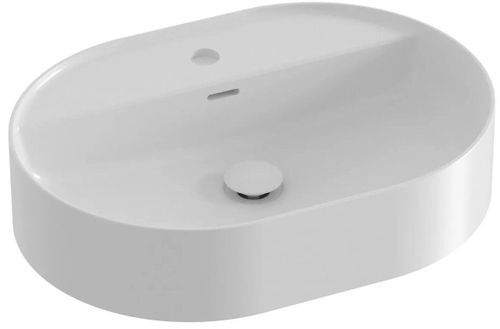 купить Раковина Ravak Ceramic Slim Shelf 550 O 55x40x12cm White XJX01155003 в Кишинёве 