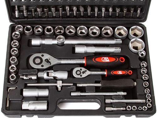 cumpără Set de unelte de mână MAR-POL M58210C Set chei tubulare 94 buc în Chișinău 