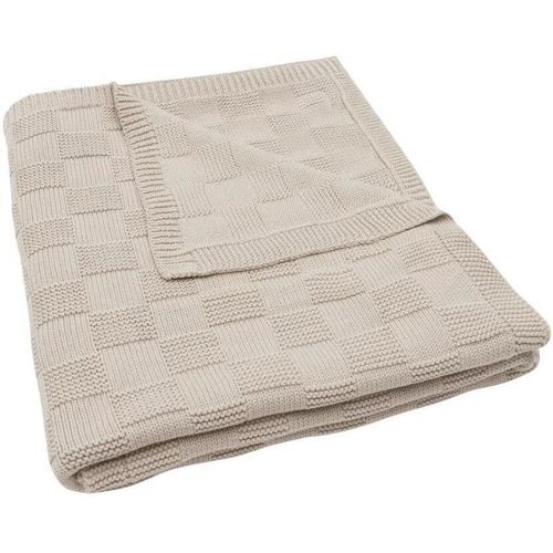 купить Детское постельное белье Jollein 516-522-68124 Paturica Box Knit Warm Sand GOTS, 100x150cm в Кишинёве 