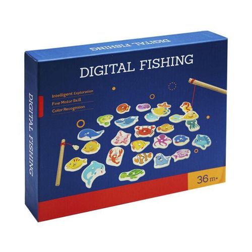 cumpără Joc educativ de masă miscellaneous 7691 Pescuit magnetic din lemn 119631 în Chișinău 