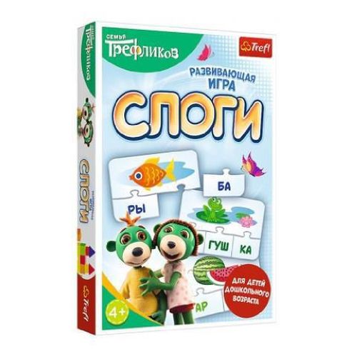 cumpără Puzzle Trefl 2173 Game - Silabe / Rodzina Treflików RU în Chișinău 