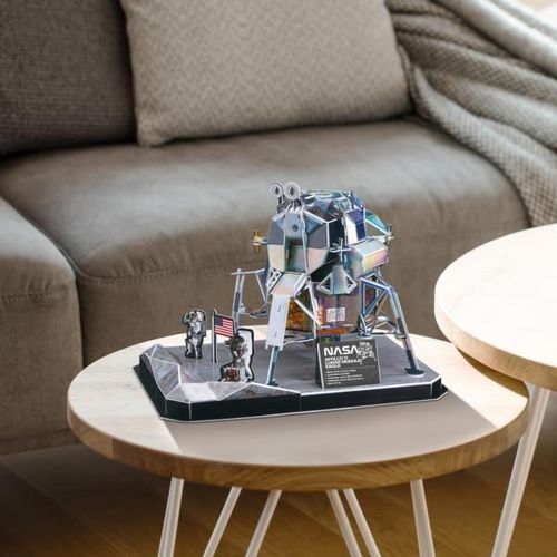 cumpără Set de construcție Cubik Fun DS1058h 3D puzzle Modulul lunar Eagle al navei spațiale Apollo-11, 93 elemente în Chișinău 