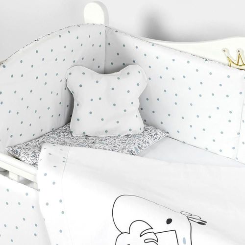 купить Детское постельное белье PernaMea Set lenjerie 8 piese Lovely Giraffe (PM.100262/17) в Кишинёве 