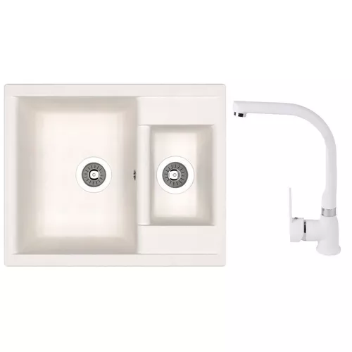 купить Мойка кухонная со смесителем Dr.Gans Astra 620K + SanDonna F 7103 alb в Кишинёве 