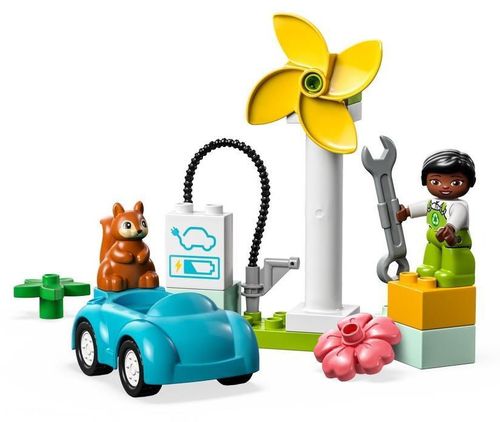 купить Конструктор Lego 10985 Wind Turbine and Electric Car в Кишинёве 