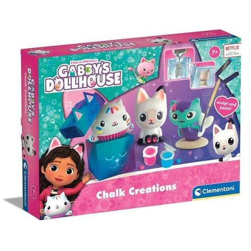 cumpără Set de creație Clementoni Setul pentru colorarea figurilor Gabbys Dollhouse (18798) în Chișinău 