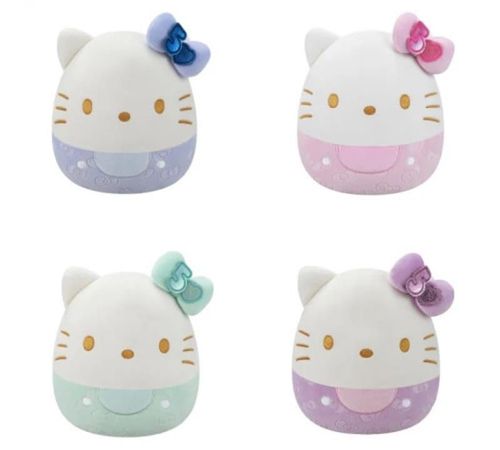 cumpără Jucărie de pluș Squishmallows SQHK821E Hello Kitty Plush Embossed Bows, 20cm ast W21 în Chișinău 