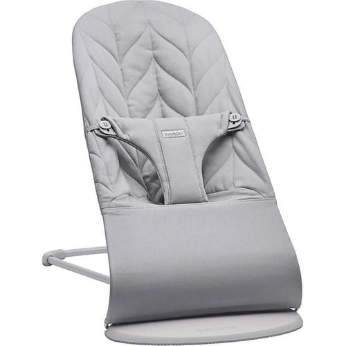 купить Детское кресло-качалка BabyBjorn 006224A Balansoar Bliss Light Grey, Bumbac в Кишинёве 