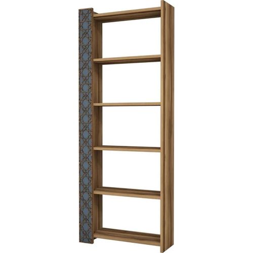 cumpără Raft de birou Trendy Oras, Nuc, Calcedonie 64x170x24cm, raft de carti în Chișinău 