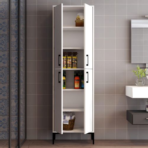 cumpără Dulap penal Trendy Berlin A-Alb 60x200x35cm, multifunctionala (GTR006638) în Chișinău 
