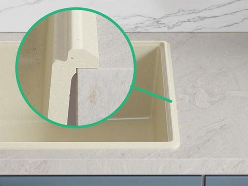 купить Мойка кухонная Primagran Copenhagen 780-50 Top Beige + accesorii 500x780 MKHKB в Кишинёве 