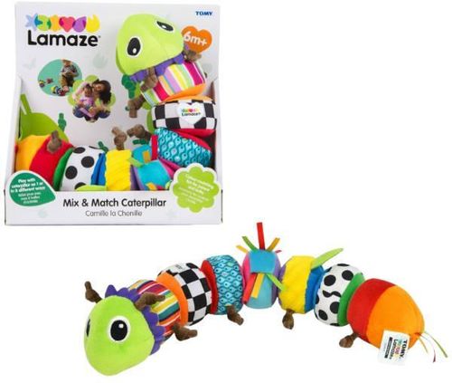 купить Мягкая игрушка Tomy T27244 Jucărie educativă cu sunete Omida cu activități в Кишинёве 