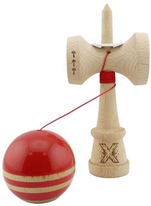 купить Активная игра Essa 164336 Kendama Flippy X Original Rainbow, King Size, rosu-maro в Кишинёве 