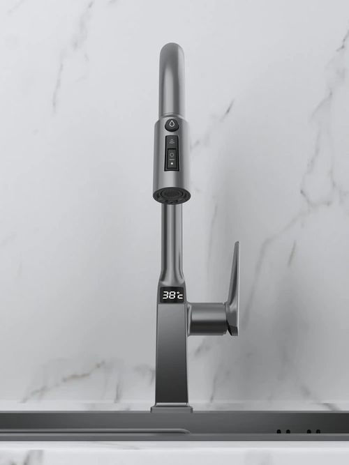 cumpără Bateria bucătărie Backer TOR 3425PF Gun Grey în Chișinău 