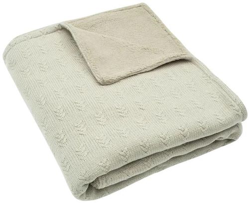 купить Детское постельное белье Jollein 517-522-67050 Paturica Grain Knit Olive Green/Velvet, 100x150cm в Кишинёве 