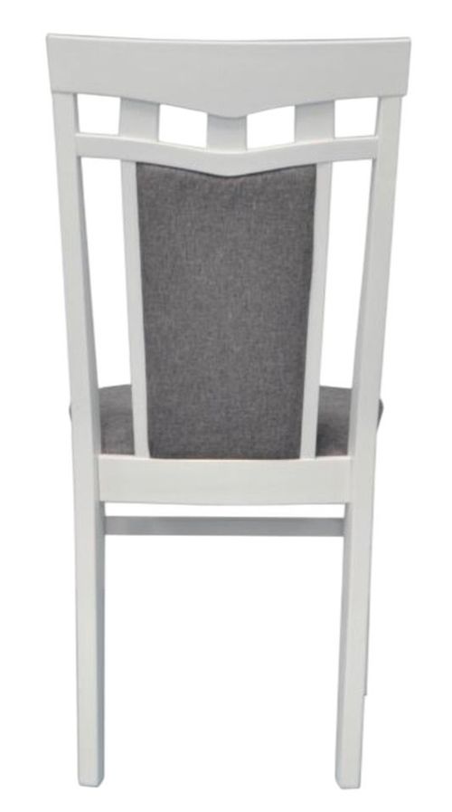 cumpără Scaun Evelin di Costacurta Deepa R White (Обивка- NV-10 WP grey) în Chișinău 