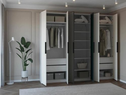 cumpără Dulap Bayro Modena 2700x2400x530 белый în Chișinău 