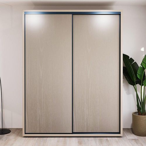 купить Шкаф Bayro Murano 1800x2300x600 серый камень, купе (606211) в Кишинёве 