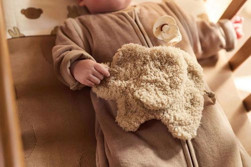 cumpără Haine pentru copii Jollein 065-548-68106 Sac de dormit fara maneci Velvet Milky Coffee, 70cm în Chișinău 