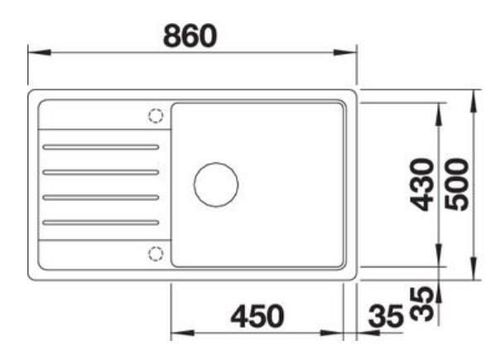 cumpără Chiuvetă bucătărie Blanco Legra XL 6S 523326 SR în Chișinău 