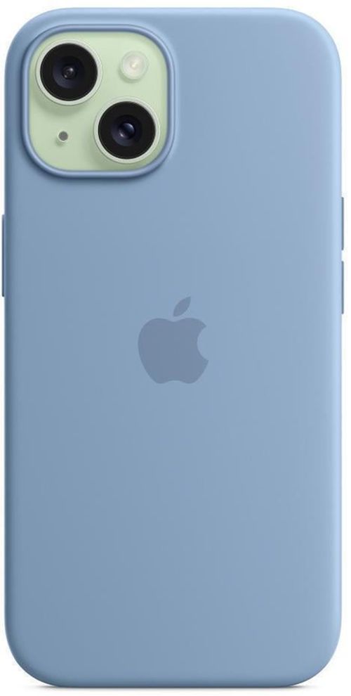 купить Чехол для смартфона Apple iPhone 15 Silicone MagSafe Winter Blue MT0Y3 в Кишинёве 