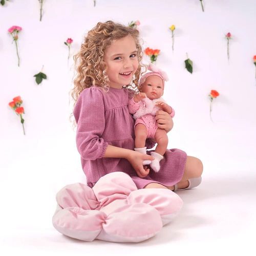 купить Кукла Llorens 63592 Bimba 35 cm Con Cojin Rosa в Кишинёве 
