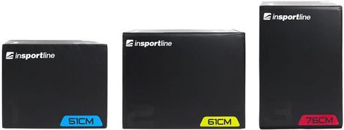 cumpără Platforma step inSPORTline 6044 Platforma pliometrica 51/61/76 cm 3-High IN 21693 PLIOBOX în Chișinău 