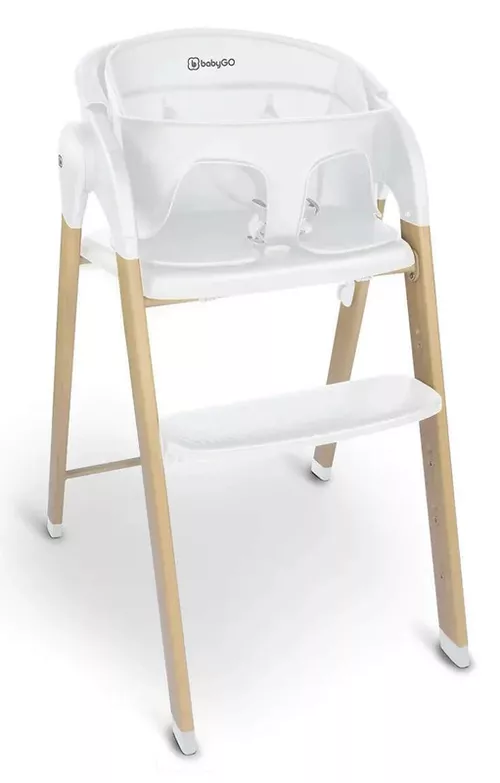 cumpără Scaun de masă BabyGo BGO-5101 3in1 Levels Alb în Chișinău 