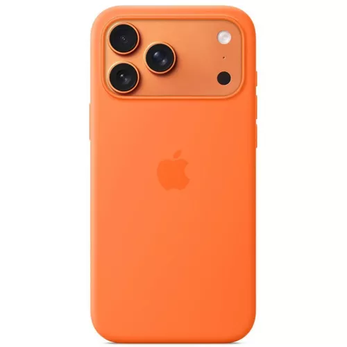 cumpără Husă pentru smartphone Apple iPhone 17 Pro Max Silicone Case with MagSafe – Orange MGFL4ZM/A în Chișinău 