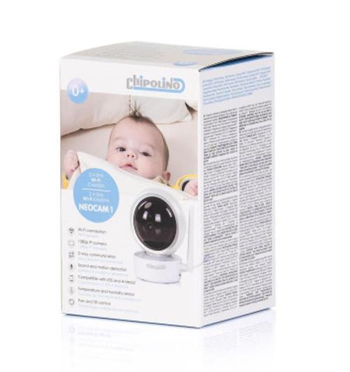 cumpără Monitor bebe Chipolino VIBEFNC102501BW Neocam 1, black/white în Chișinău 