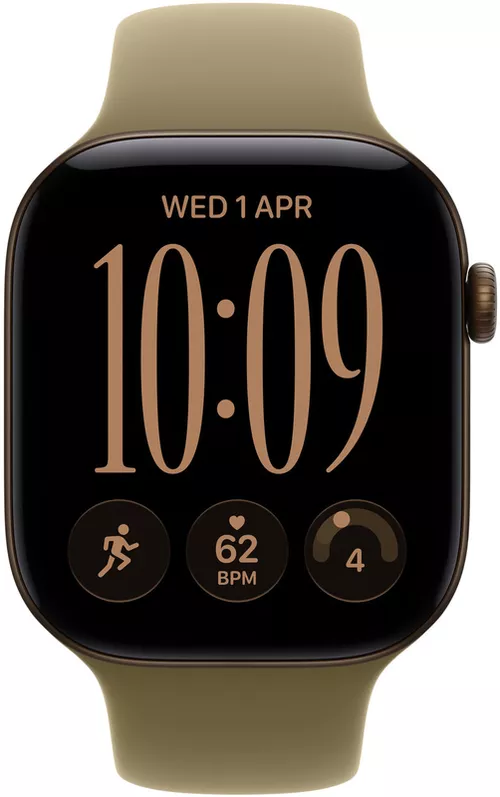 cumpără Ceas inteligent Apple Watch Series 12 GPS 42mm Dark Bronze Aluminium Case with Olive Sport Band S/M MJEF4 în Chișinău 