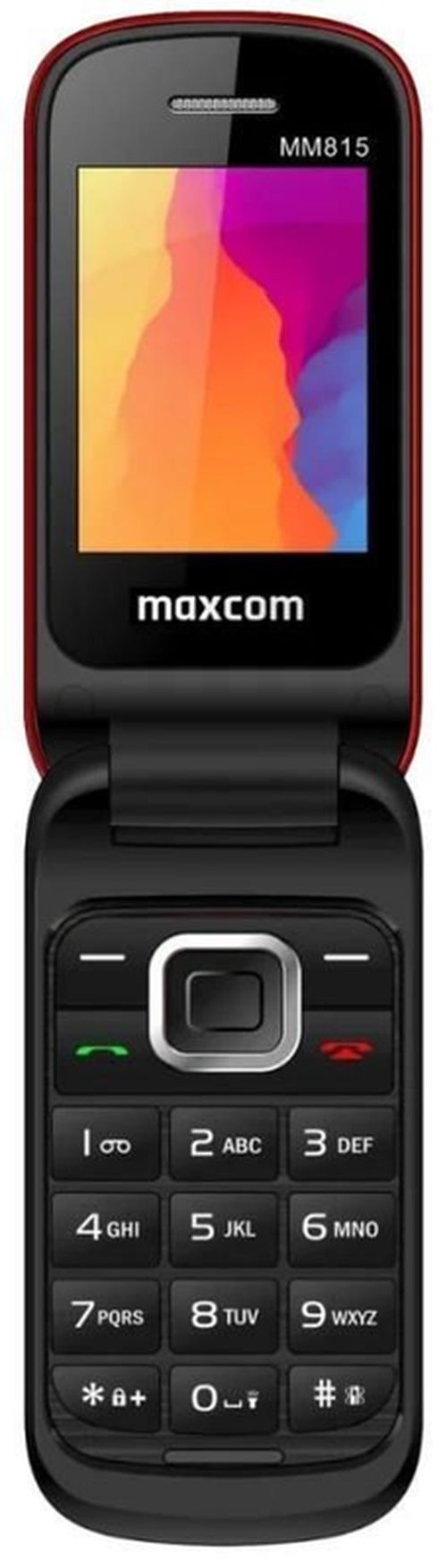 купить Телефон мобильный Max Com MM 815, Red в Кишинёве 