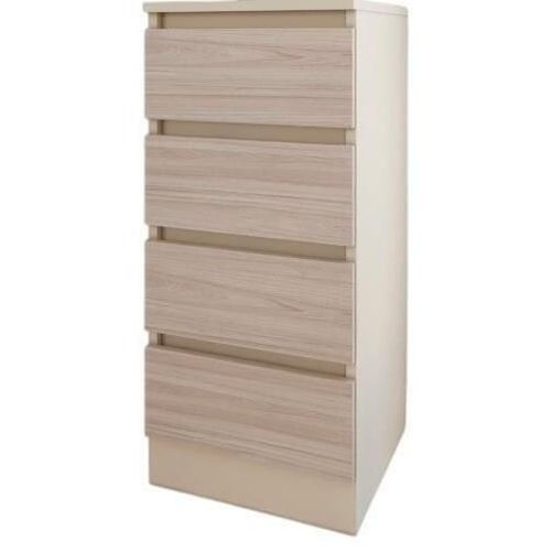cumpără Comodă Smartex (16017) Т1 50cm Ivory+Stejar Deschis în Chișinău 