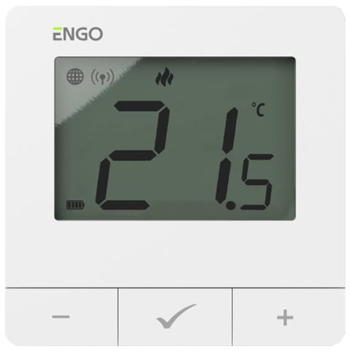 купить Термостат ENGO Controls Termostat programabil fara fir E901-RF, white в Кишинёве 